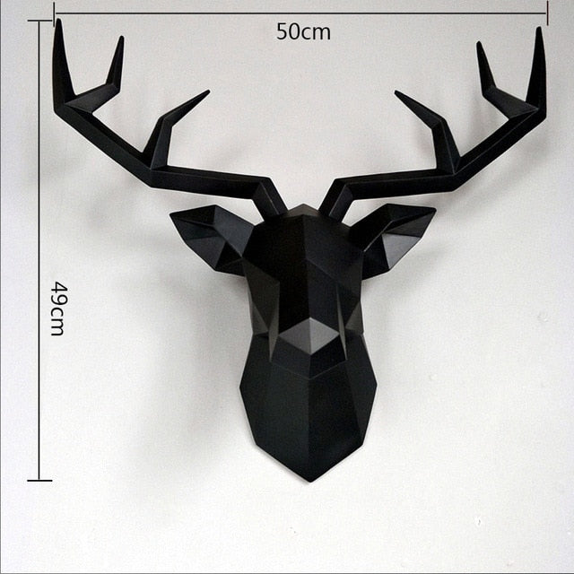 ArtZ® Deer Sculpture Wall Decoration