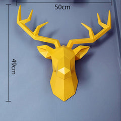 ArtZ® Deer Sculpture Wall Decoration