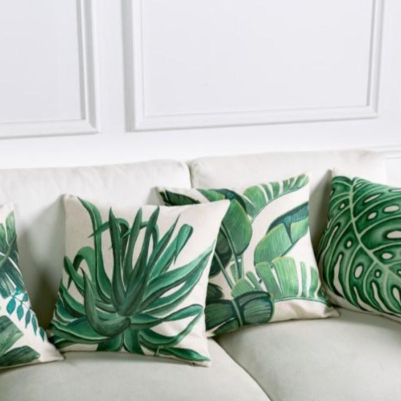 La collection de housses de coussin Tropical Jungalo