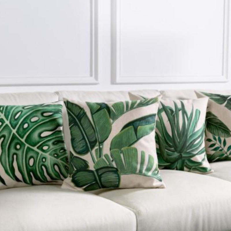 La collection de housses de coussin Tropical Jungalo