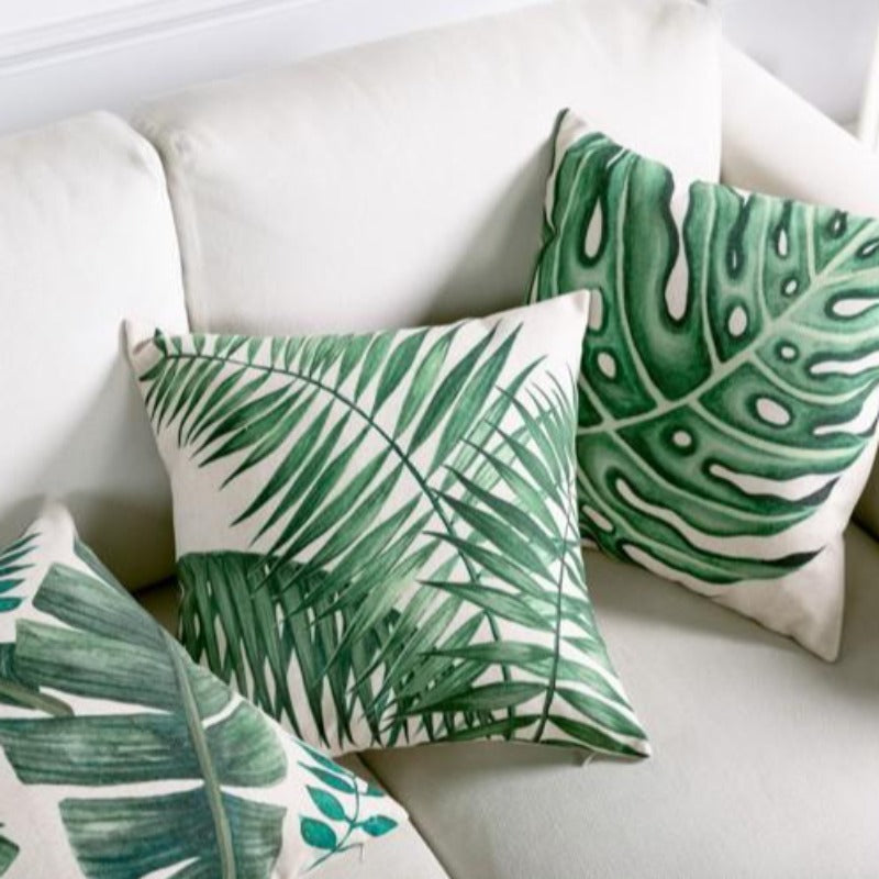 La collection de housses de coussin Tropical Jungalo