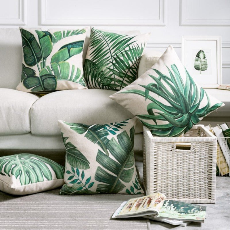 La collection de housses de coussin Tropical Jungalo