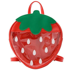 Transparent Strawberry Jelly Bag