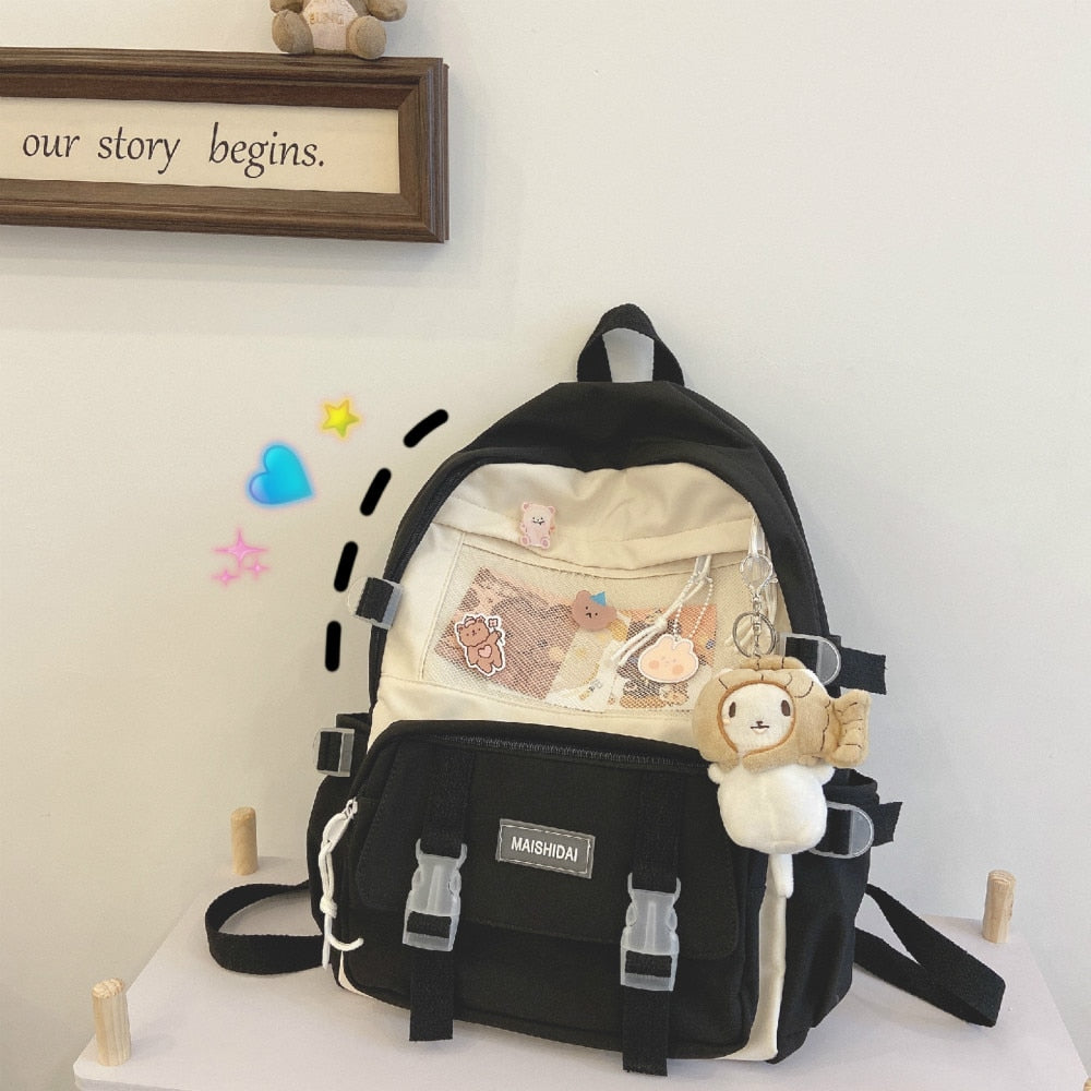 Korean Harajuku School Student Backpack