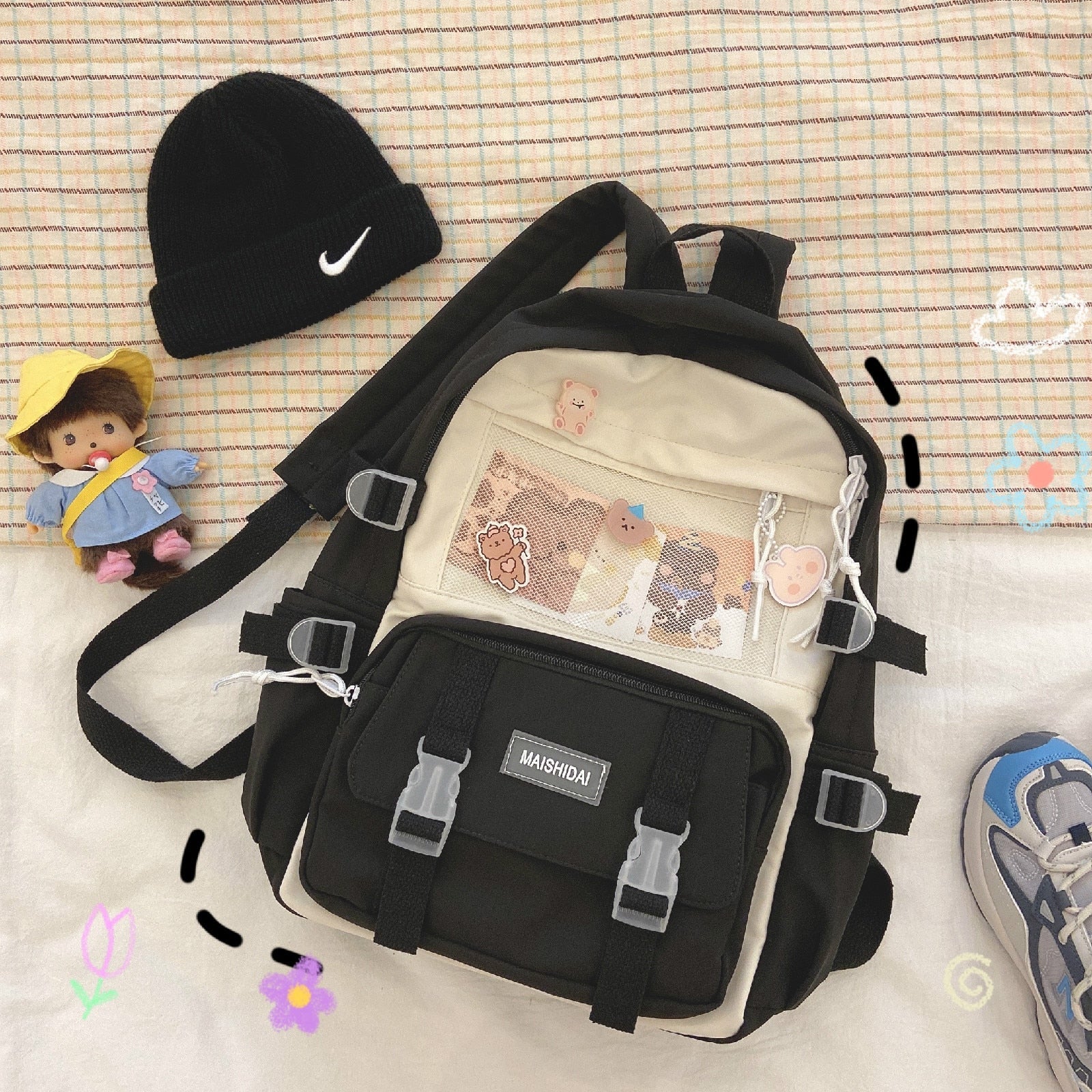 Korean Harajuku School Student Backpack