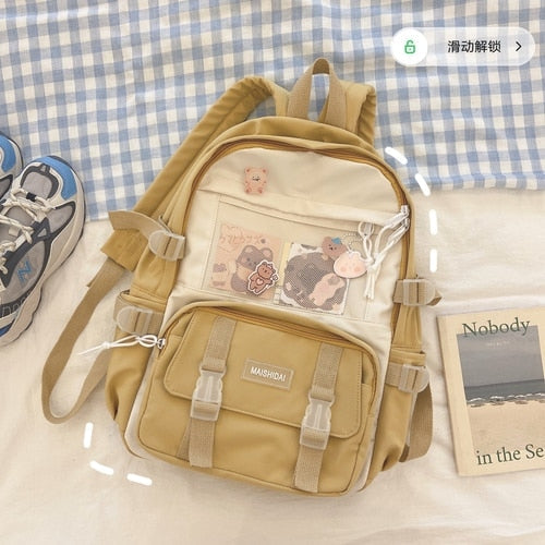 Korean Harajuku School Student Backpack