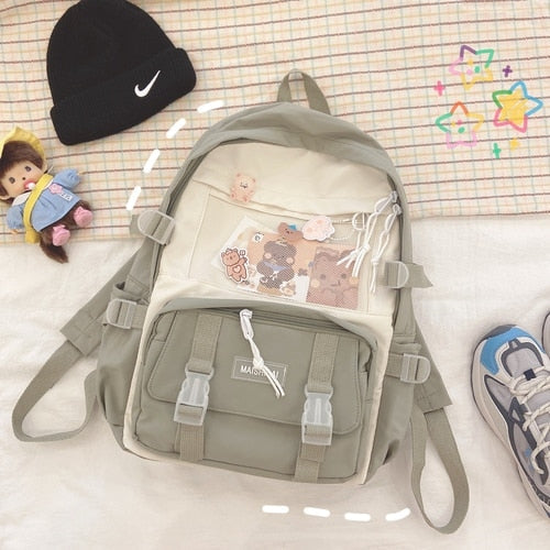 Korean Harajuku School Student Backpack