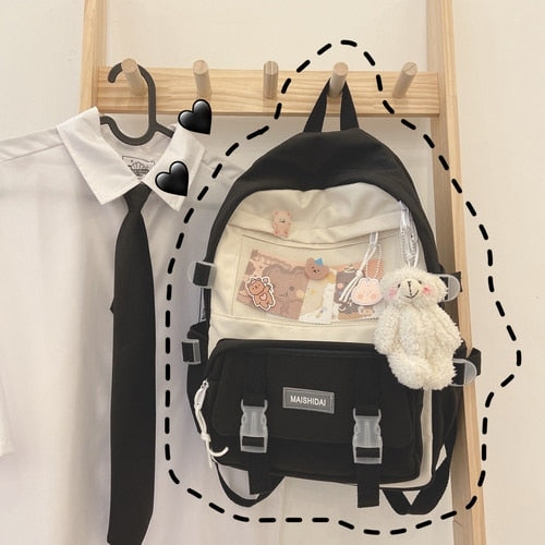 Korean Harajuku School Student Backpack