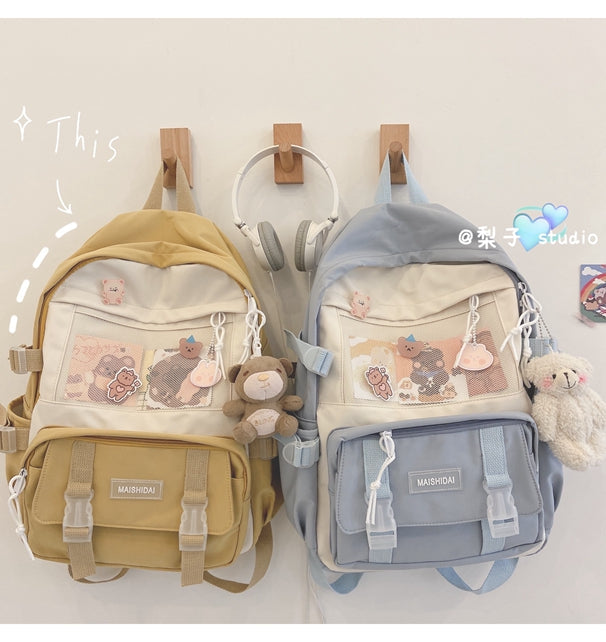 Korean Harajuku School Student Backpack