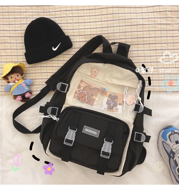 Korean Harajuku School Student Backpack