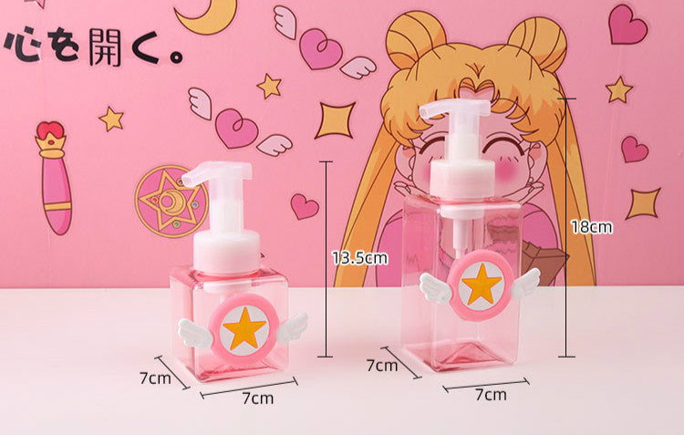 Moon CardCaptor Facial Cleanser Dispensing Bottle