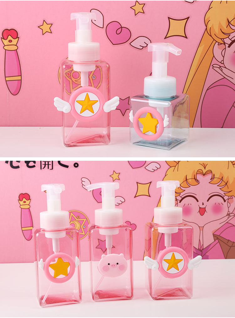 Moon CardCaptor Facial Cleanser Dispensing Bottle