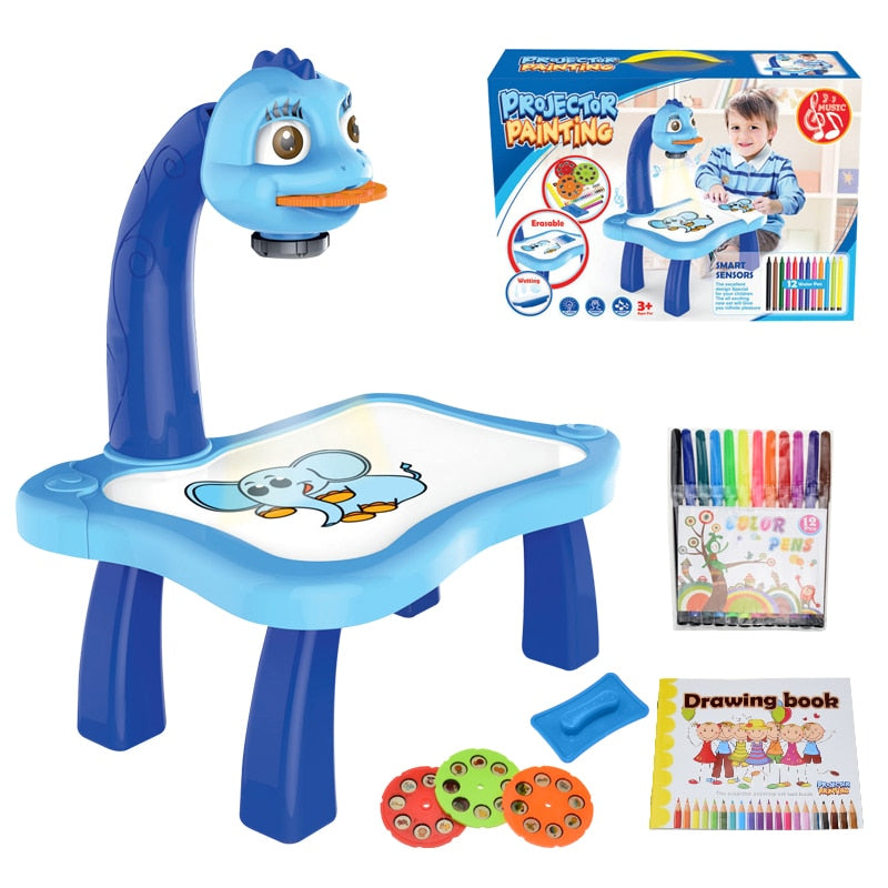 Childrens LED Art Drawing Projector