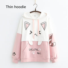 Harajuku Kawaii Cat Ear Hoodie