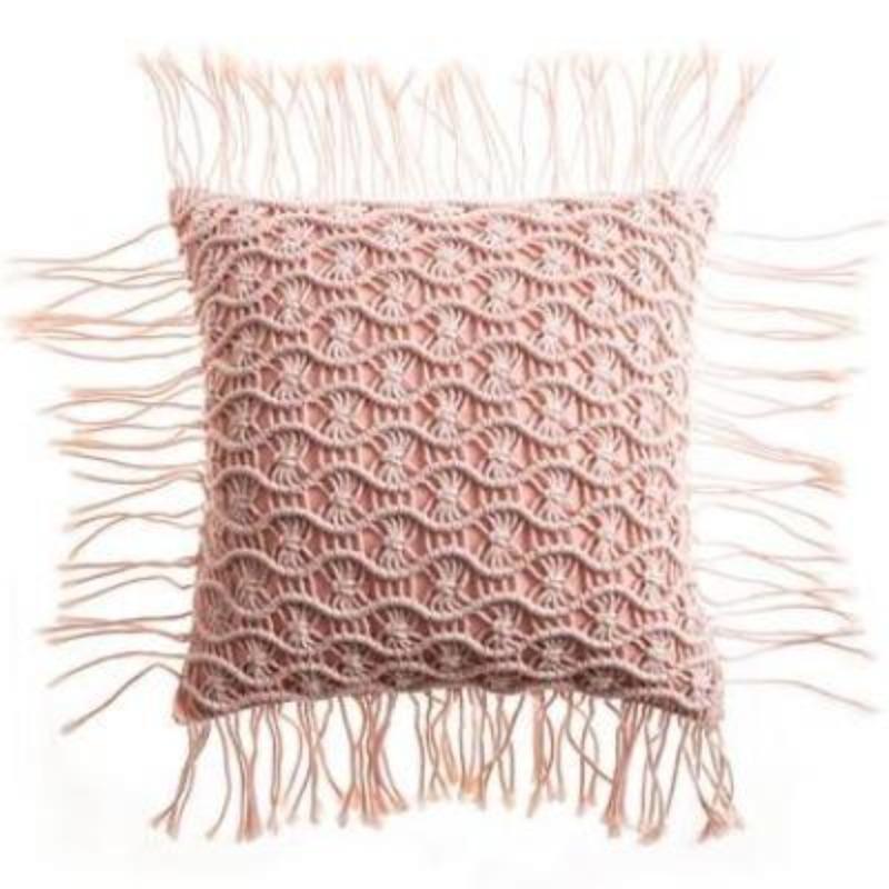 La collection de housses de coussin en macramé Boho Romance