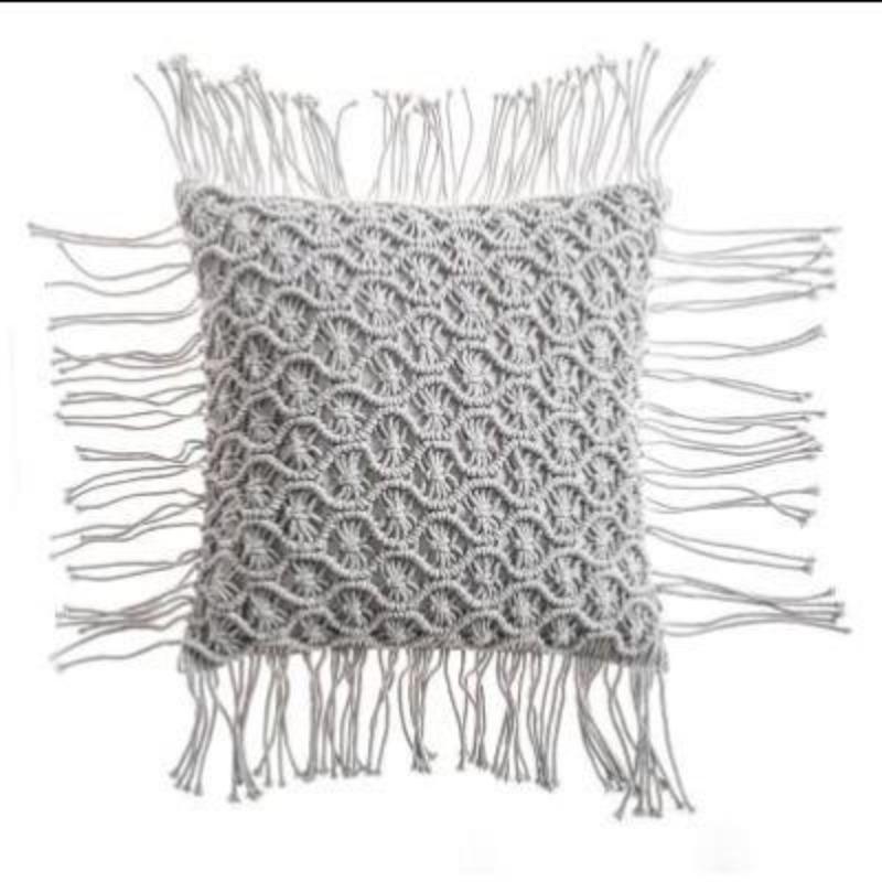 La collection de housses de coussin en macramé Boho Romance