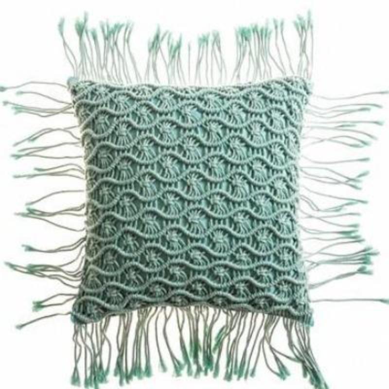 La collection de housses de coussin en macramé Boho Romance