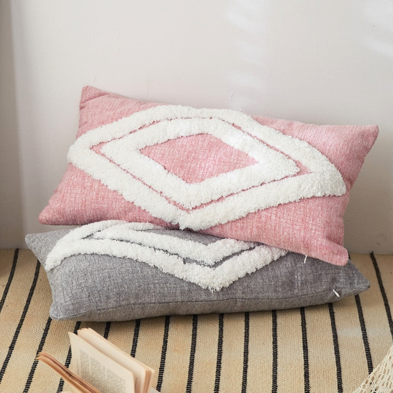 La housse de coussin lombaire Double Diamond