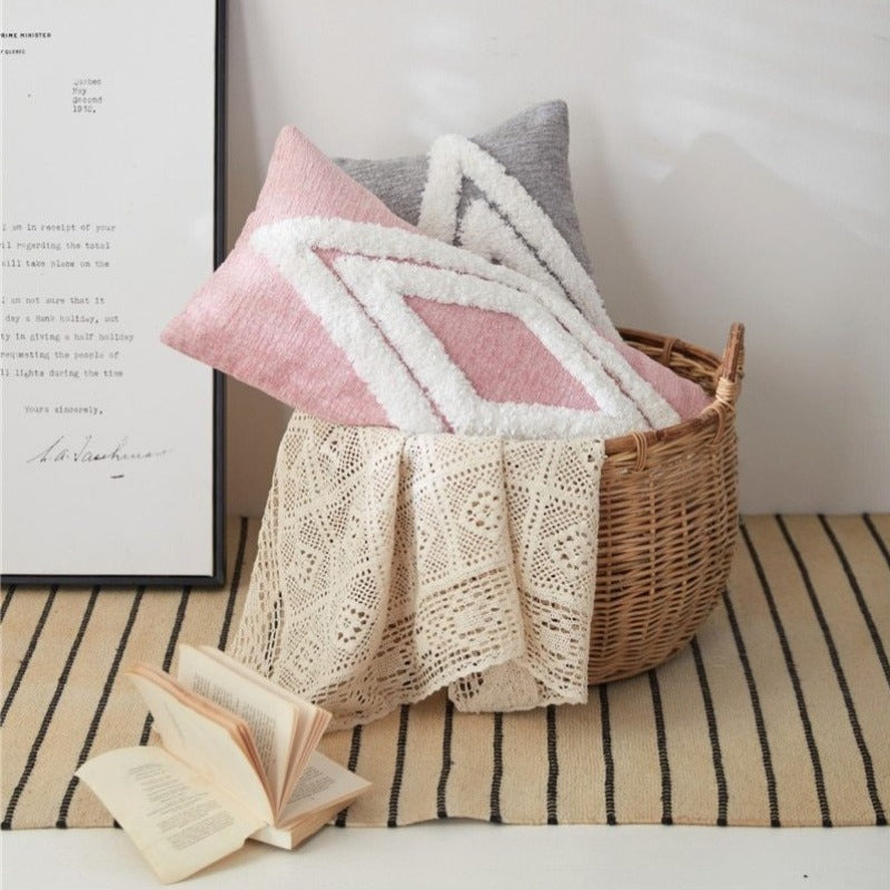 La housse de coussin lombaire Double Diamond