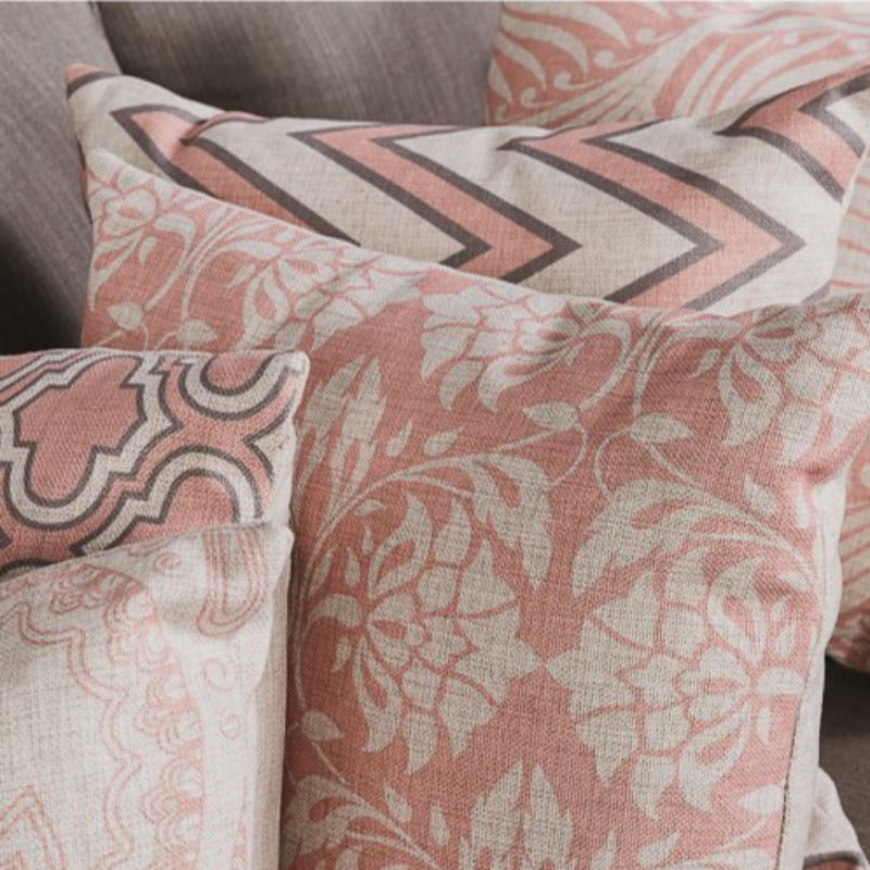 La collection de housses de coussin All-Day Rosé