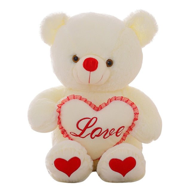 Colorful Glowing Teddy Bear Plush Toy