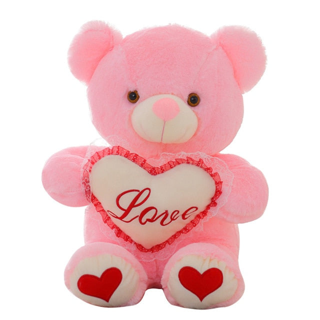 Colorful Glowing Teddy Bear Plush Toy