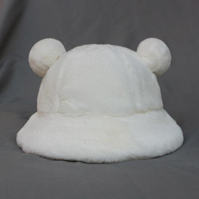 Kawaii Bear Ears Bucket Hat