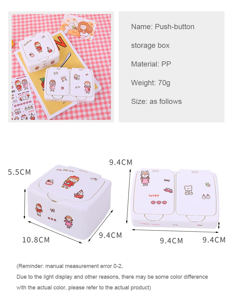 Kawaii Cute Jewlery Storage Box