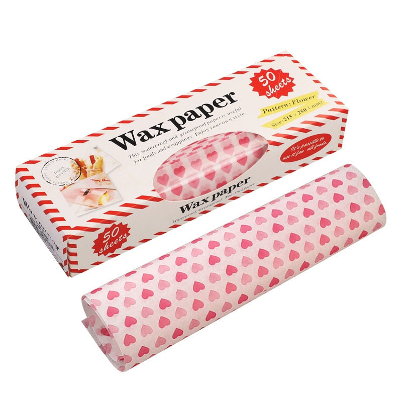 Cute Wax Paper Food Grade Grease Paper