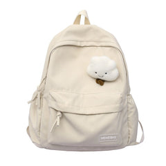 Cute Cloud Doll Student Backpack