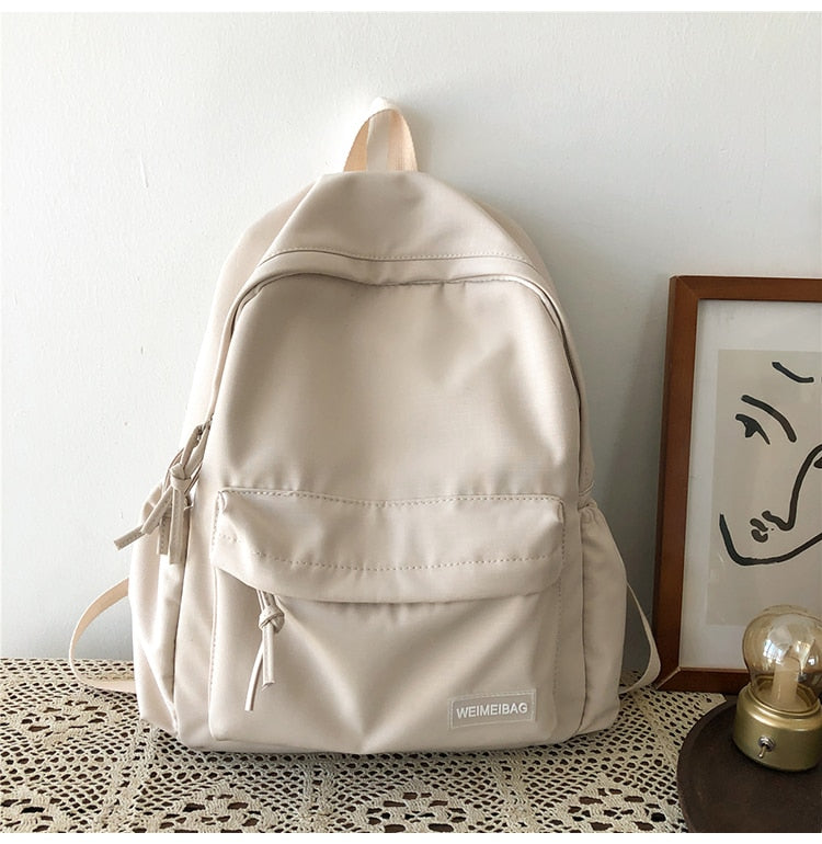 Cute Cloud Doll Student Backpack