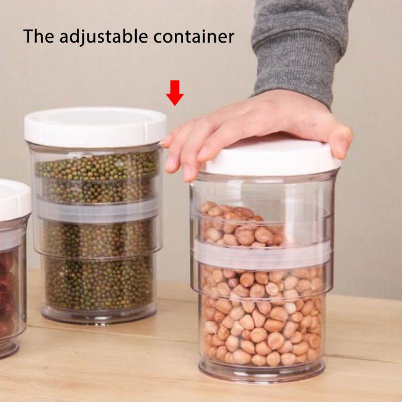 Adjustable Food Storage Container