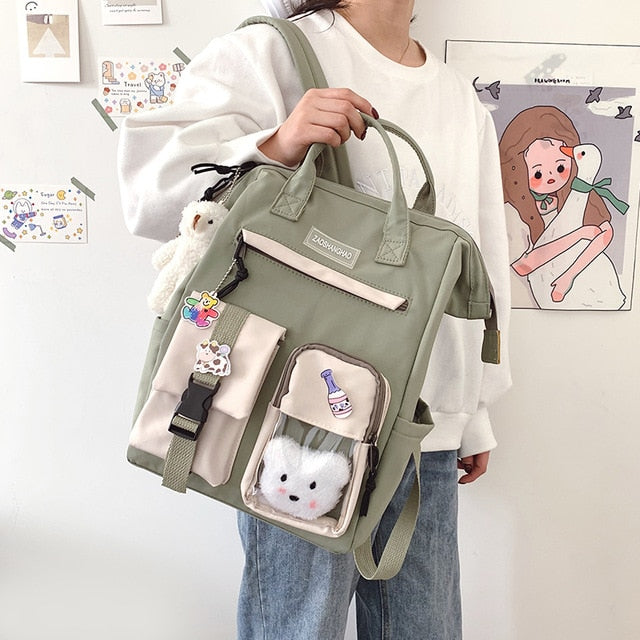 Kawaii Candy Colors Backpacks