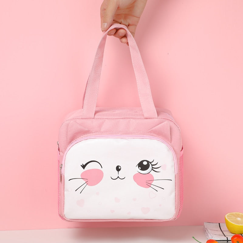 Niedliche Kawaii-Isolier-Lunchtasche