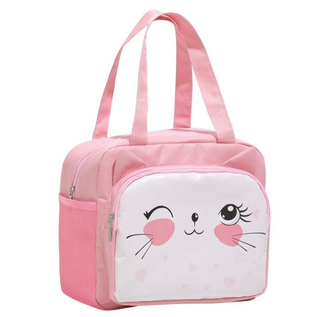 Niedliche Kawaii-Isolier-Lunchtasche