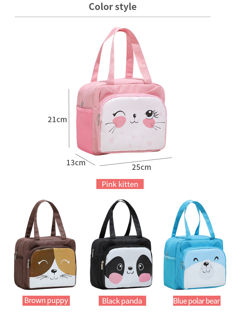 Niedliche Kawaii-Isolier-Lunchtasche