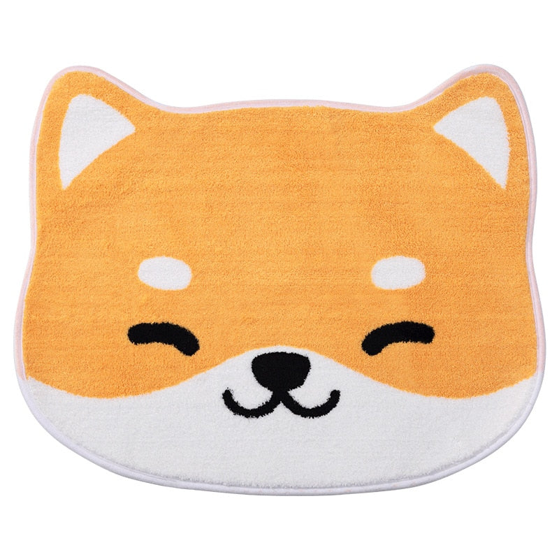 Creative Cute Cartoon Shiba Inu Dog Cat Mats