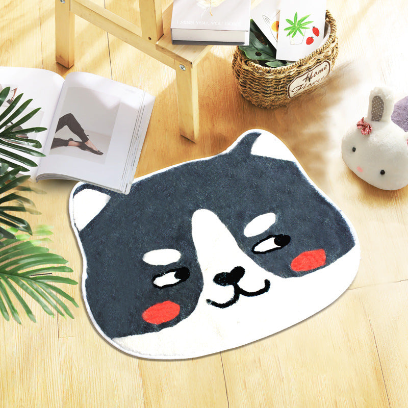 Creative Cute Cartoon Shiba Inu Dog Cat Mats