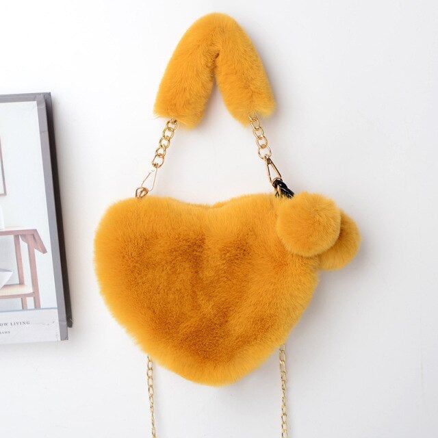 Women Handbags Heart Shaped Shoulder Bag