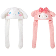 Kawaii Plush Bunny Hat Moving Ears Up Gift