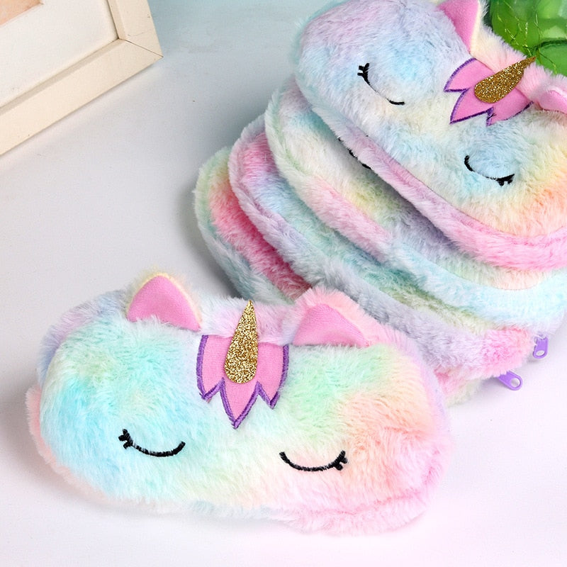 Cute Creative Plush Pencil Case