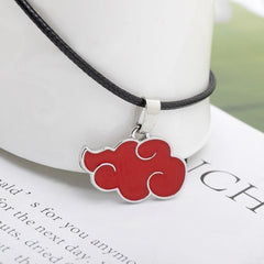 Red Cloud Pendant Necklace