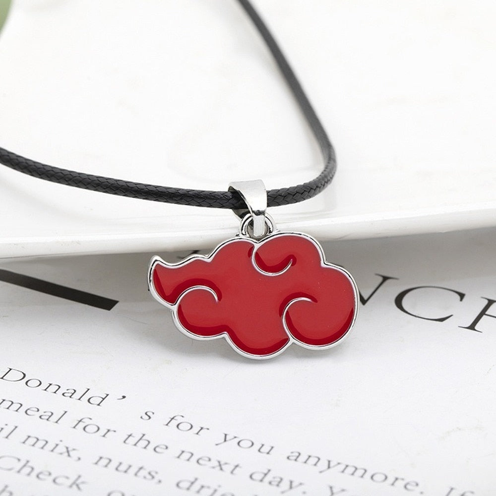 Red Cloud Pendant Necklace