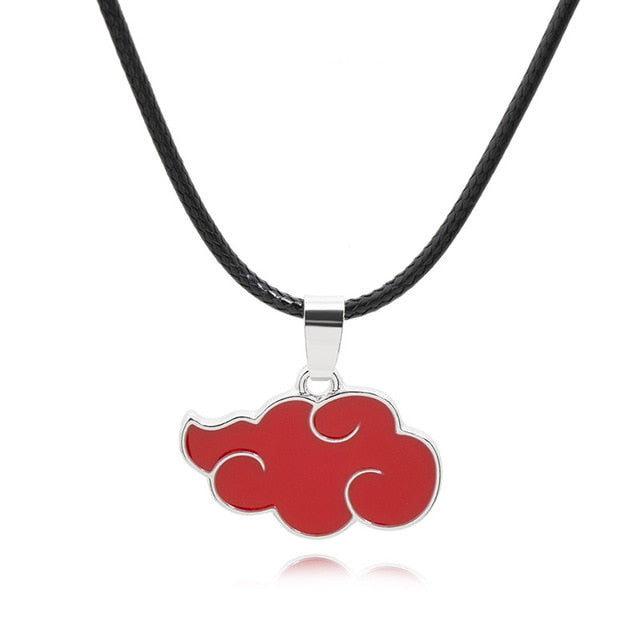 Red Cloud Pendant Necklace