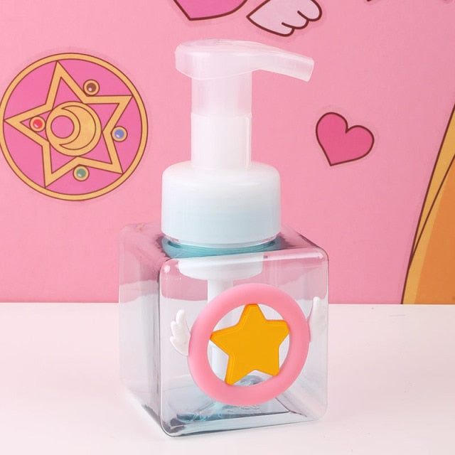 Moon CardCaptor Facial Cleanser Dispensing Bottle