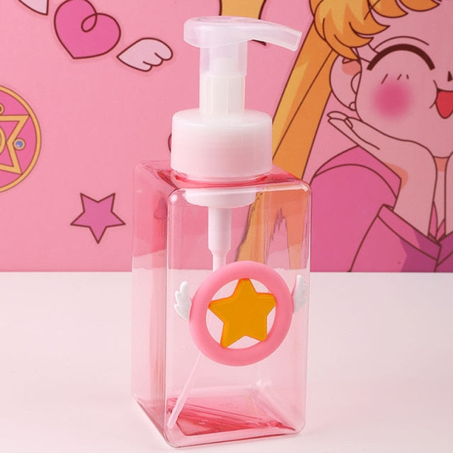 Moon CardCaptor Facial Cleanser Dispensing Bottle