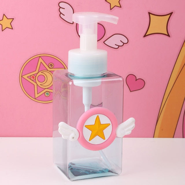 Moon CardCaptor Facial Cleanser Dispensing Bottle