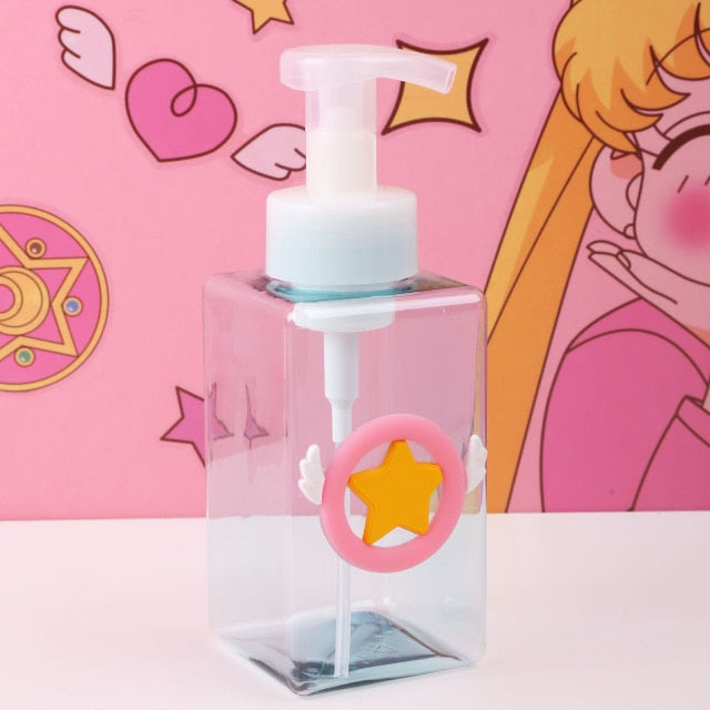 Moon CardCaptor Facial Cleanser Dispensing Bottle