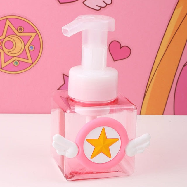 Moon CardCaptor Facial Cleanser Dispensing Bottle