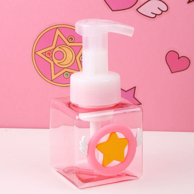 Moon CardCaptor Facial Cleanser Dispensing Bottle